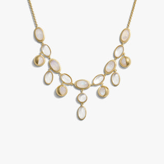 Midnight Reflection Collar Necklace