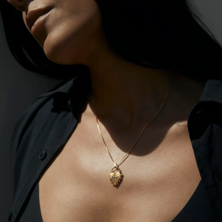 Spiked Heart Necklace