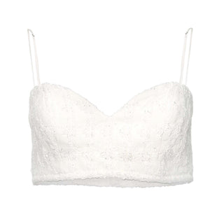 Pearl White Bralette