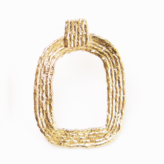Eva Hoop Earrings - 14K Gold Plate