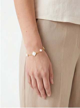 Mother-of-Pearl Shell Bracelet