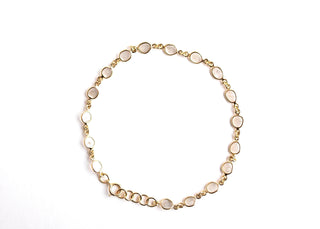 Lunar Glow Solid Gold 14k Bracelet
