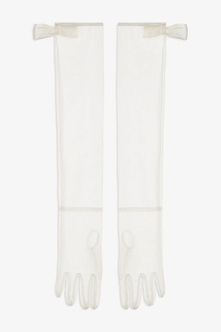 Pearly Bow Mini Dress