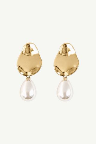 Sculptural Large Pearl Drop