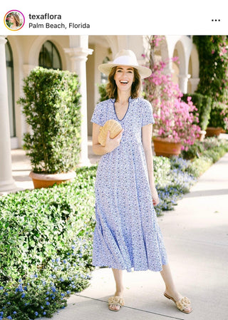 Zinnia Sun Hat - Long & Thin Ivory Grosgrain Ribbon