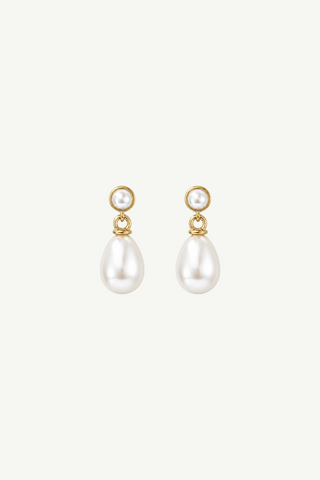 Pearl Micro Drop Earrings