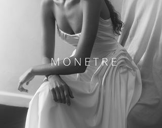 Monetre designer portrait at Mae Bridal, Ukrainian bridal atelier, made to order wedding gowns