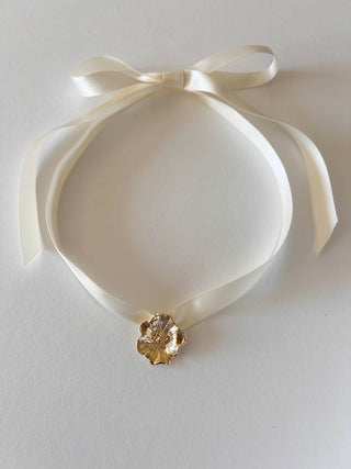 Poppy Ribbon Choker