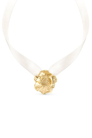 Poppy Ribbon Choker