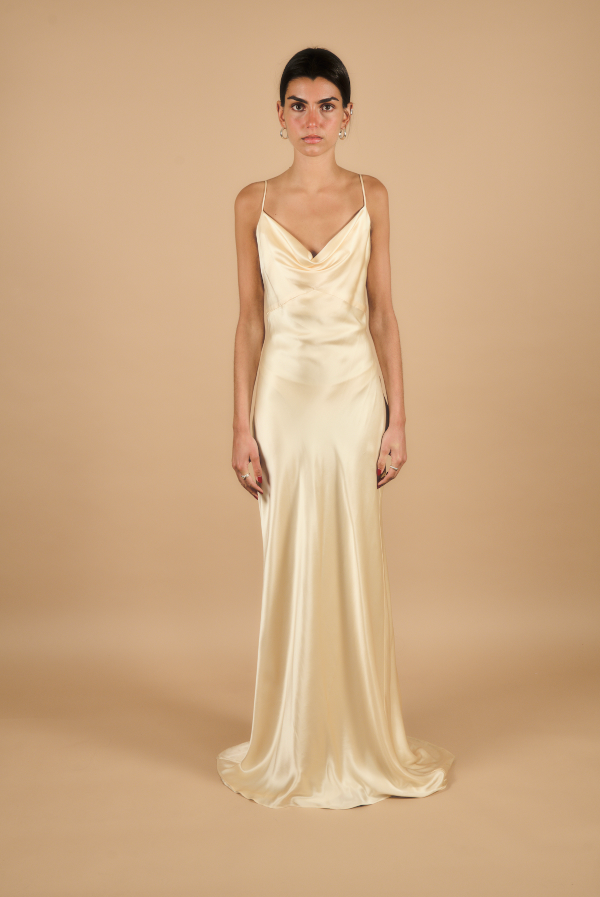 silk slip dress bridal Charlotte Bridal Slip Dress | Vegan Silk